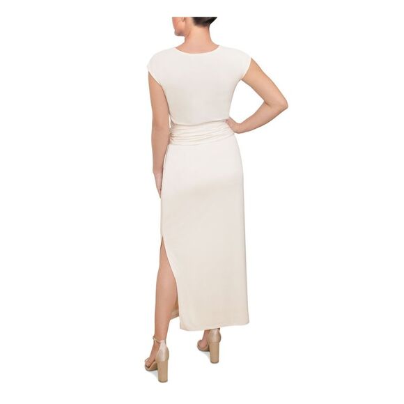 RACHEL RACHEL ROY Womens Pink Tie-waist Lined Sleeveless Sheath Dress XL - Picture 2 of 2